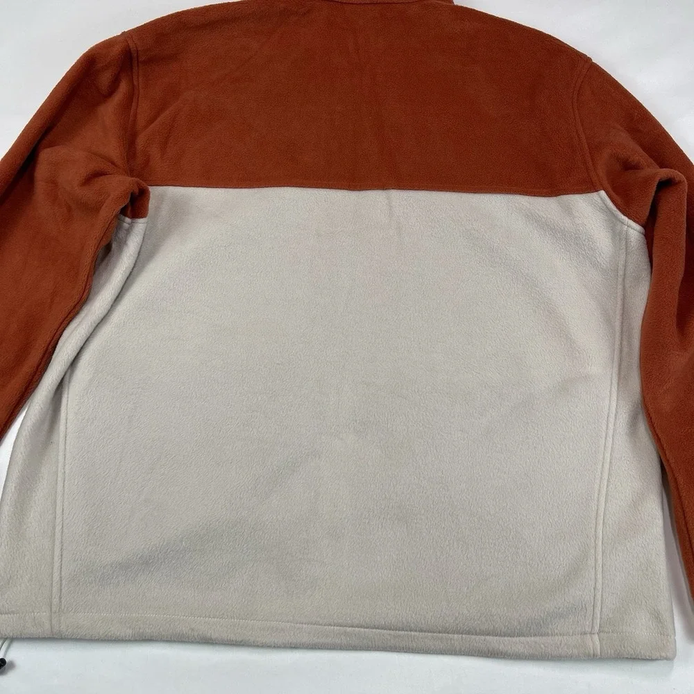 Columbia Full Zip Fleece Jacket Mens Size XXL  Zipped Pockets Adventure Outdoors - Picture 12 of 14